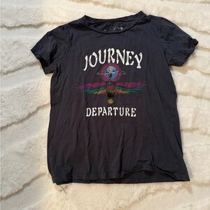 JOURNEY DEPARTURE T SHIRT Band Retro Throwback Concert Tour Womens S